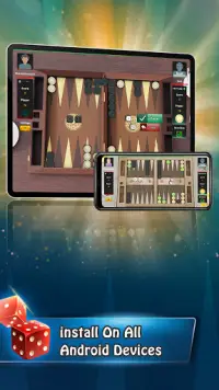 Backgammon (Nard 64™) - Board Game Screen Shot 5