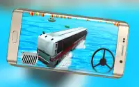 Floating Water Surfer Coach Bus Duty Simulator 3D Screen Shot 1