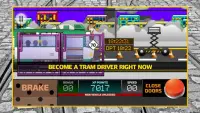 Tram Driver Simulator 2D - city train driving sim Screen Shot 7