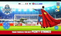 Superhero Pro Soccer World Top Leagues Star 2018 Screen Shot 3