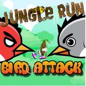 Jungle Run : Bird Attack