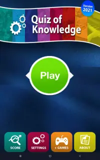 Quiz of Knowledge 2021 - Free game Screen Shot 4