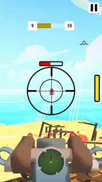 artilheiro antiaéreo - jogos de tiro ww2 Screen Shot 4