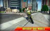 Circulation Coureur Moto Jeu : Course De Vélo Screen Shot 7