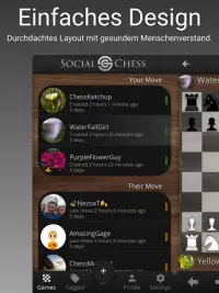 SocialChess - Online Schach Screen Shot 14