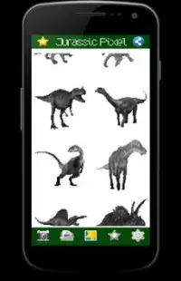Color by Numbers: Jurassic Dinosaur Pixel Art Screen Shot 2