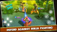 Ninja Shadow Fighter - ninja bohater: Walka Gry Screen Shot 4