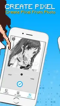 Manga Pixel Art - Anime Coloring By Number Screen Shot 5