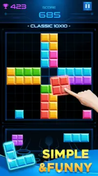 Classic Block - Puzzle Game Screen Shot 2