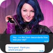 Chat With Talking Mal from descendants