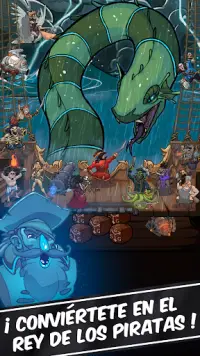 Idle Tap Pirates - Titanes del mar Screen Shot 4