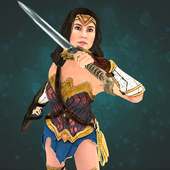 Real Wonder Warrior Girl Fighter - Superhero Game