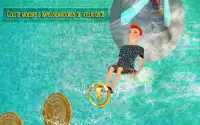 Corrediça de água corrida aventura deslizante jogo Screen Shot 4