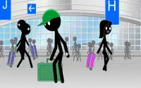 Stickman Kill in the Airport Screen Shot 2