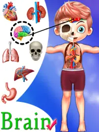 Kids Body Parts Learning Screen Shot 1