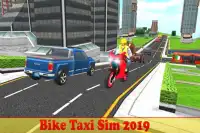Bike Taxi Rider Sim 2019 Screen Shot 4
