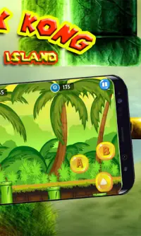 Monkey Kong: Bananas Island en avonturen Screen Shot 1