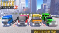 Truck Simulator: Parking Truck Games Screen Shot 4