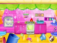 Kid Fairy Dream House Cleaning girls games Screen Shot 0