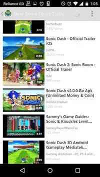 New Sonic Dash Guide Screen Shot 0