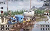 Jogos de caminhão de lama 3D Screen Shot 1