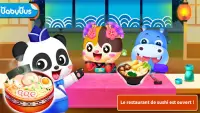 Cuisine à sushis de Bébé Panda Screen Shot 0