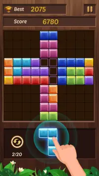Block Puzzle: Jogo de quebra-cabeça grátis Screen Shot 2