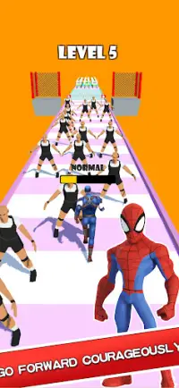 Super Runner Hero：Muscle League Screen Shot 10