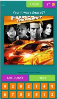 Fast and Furious Quiz Screen Shot 3