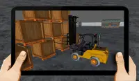 Forklift simulator warehouse Screen Shot 3