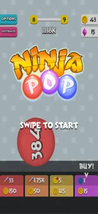 Ninja Pop! Screen Shot 4