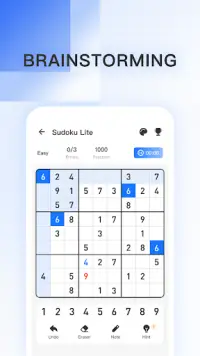 Sudoku Lite - Sudoku Classic P Screen Shot 1