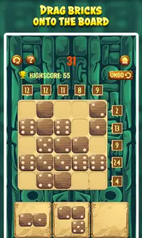 Math sur les briques: Nombre jeu de puzzle # 1 Screen Shot 2