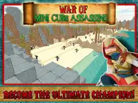 War of Mini Cube Assassins Screen Shot 0