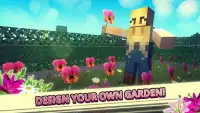 フラワーファームクラフト：女の子のための庭の装飾ゲーム Screen Shot 1