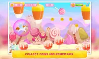 Pony in Candy World - Petualangan Arcade Game Screen Shot 3