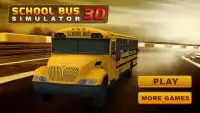 school bus driving simulater Screen Shot 0