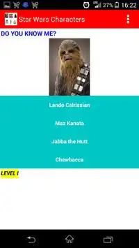Star Wars Quiz Screen Shot 2