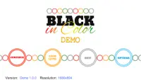 Black in Color Demo: A balls combinations game Screen Shot 2