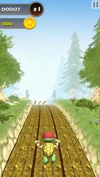 Ninja Top Runner - Turlte Run Screen Shot 2
