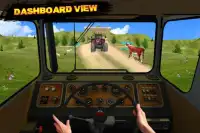 ट्रैक्टर चालक सिम्युलेटर: ट्रैक्टर ड्राइव खेल Screen Shot 2