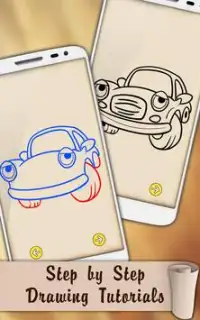 Draw Popular Cartoon Cars Screen Shot 3