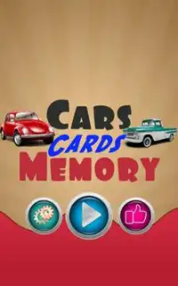 Cars Memory Cards Screen Shot 0