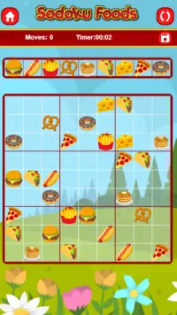Sudoku Puzzle Foods Free Screen Shot 10