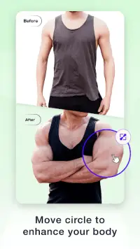Man Muscle Editor, Biceps, Six Pack Changer Screen Shot 1