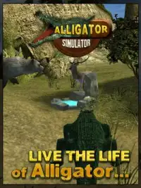 Crocodile Attack Sim 3D - 2016 Screen Shot 5