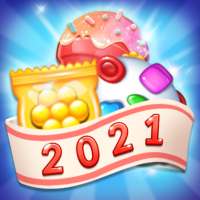Sweet Candy Bomb: Crush & Pop Match 3 Puzzle Game