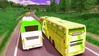 Coach Bus Racing 3D Game 2020 : City Bus Simulator Screen Shot 0