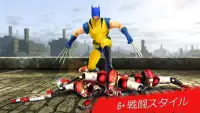 スーパーヒーローストリート究極ファイティング - 戦う無料ゲーム Screen Shot 3