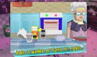 الجدة مخبز - لعبة الطبخ Screen Shot 6
